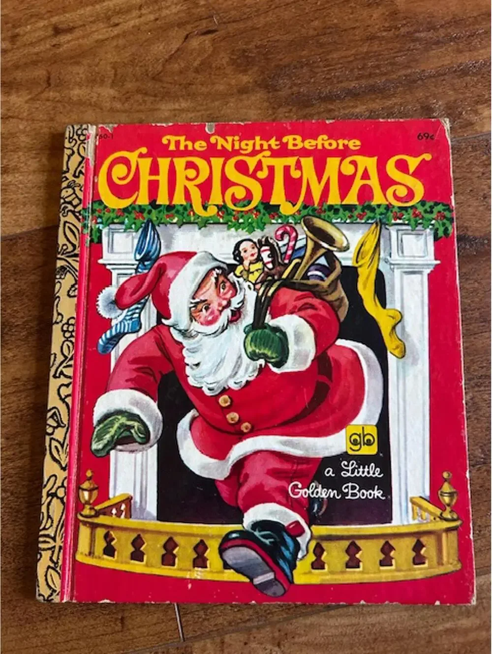 Vintage Christmas Children's Books Set - 5 Classic Titles Golden Books